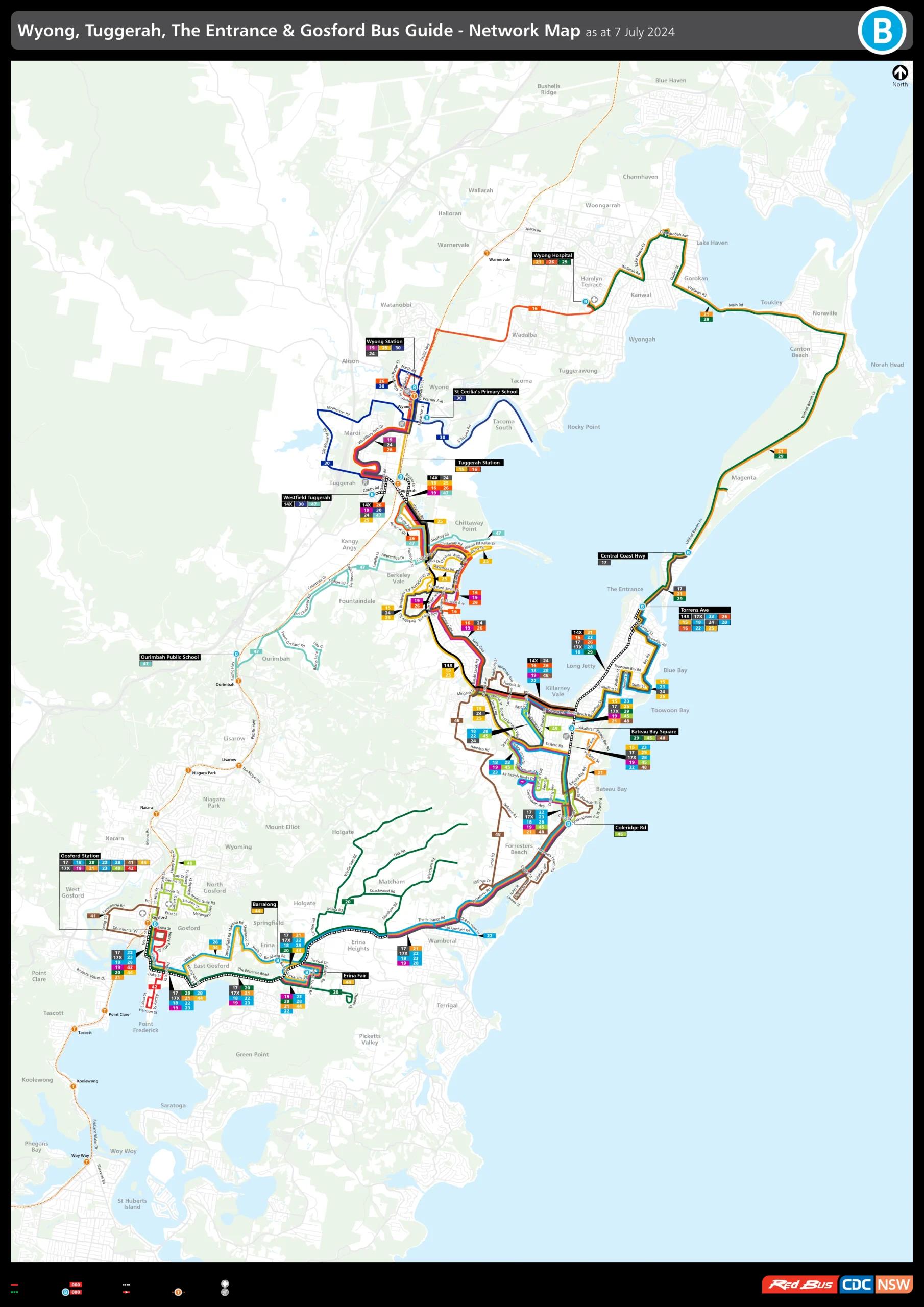 CDC NSW OM7 Map